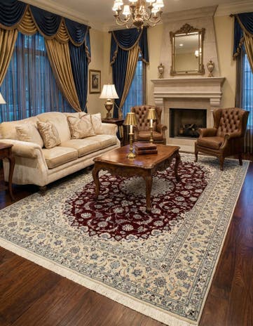 6' 10 x 9' 10 Nain Rug