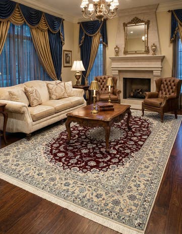 6' 10 x 9' 10 Nain Rug