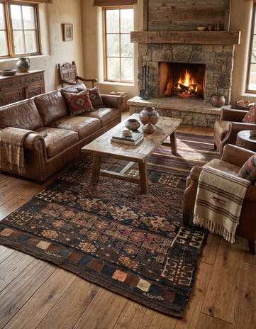 6' 3 x 9' 1 Torkman Rug