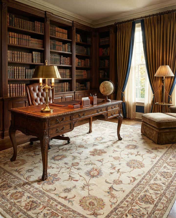 6' 9 x 8' 6 Tabriz Rug