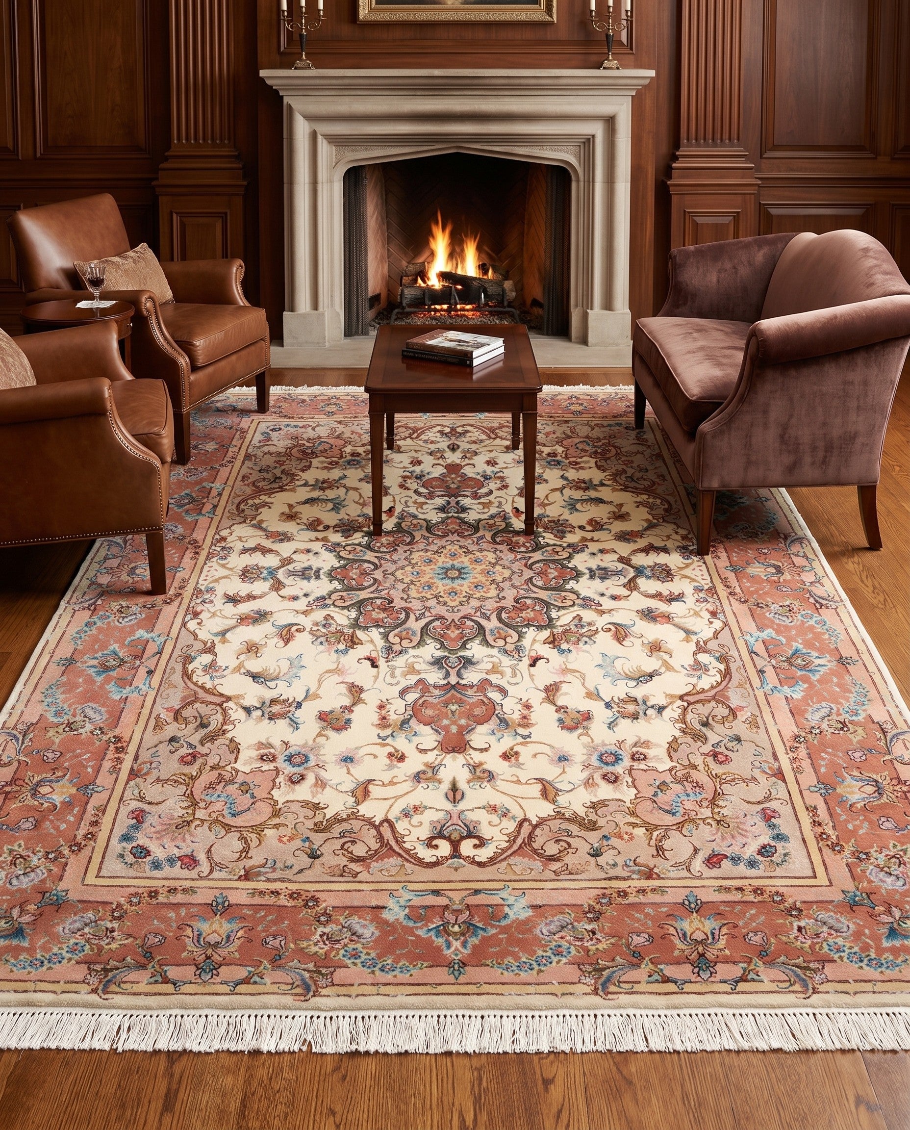 5' x 7' 1 Tabriz Rug