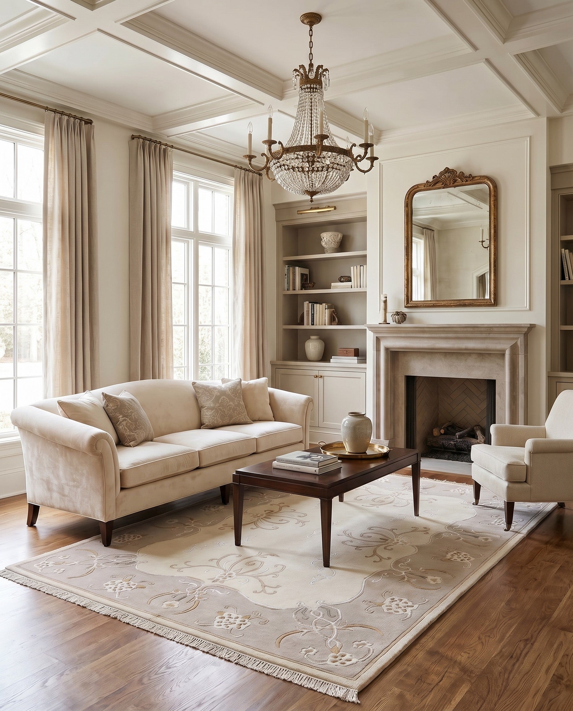 4' 11 x 6' 7 Darya Rug