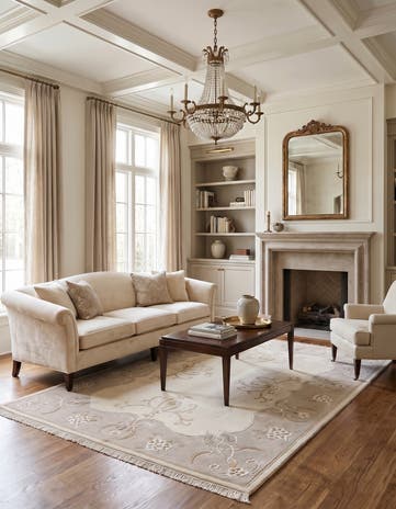 4' 11 x 6' 7 Darya Rug