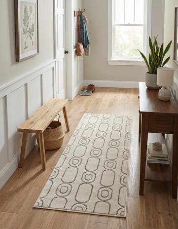 2' x 5' Vogue Geo Runner Rug