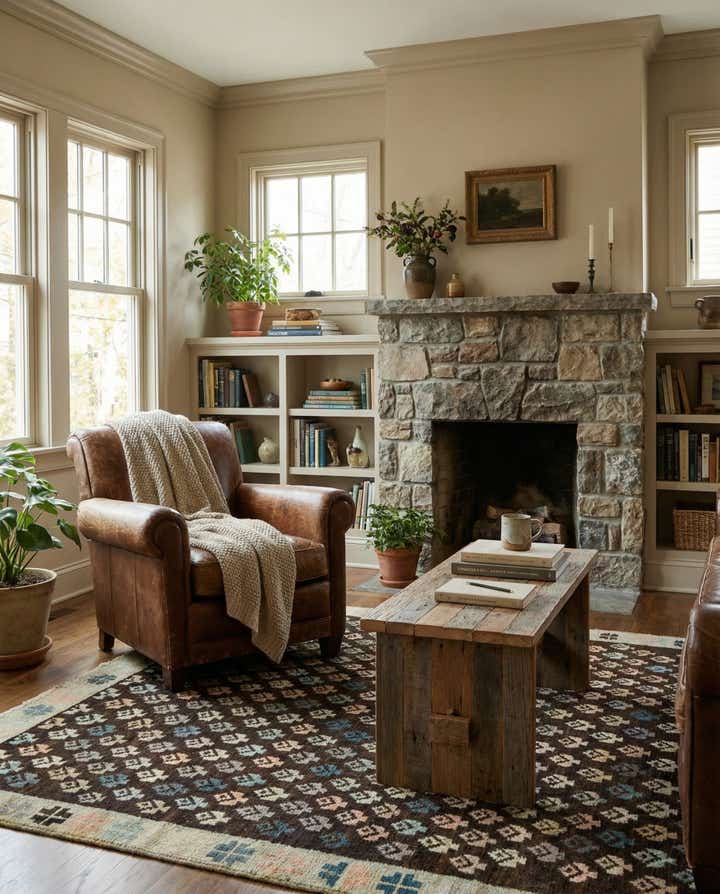 4' x 6' 4 Hand Knotted Balouch Wool Rug