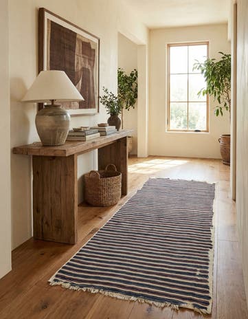 2' 7 x 6' 7 Hand Knotted Beni Jelidassen Runner Rug