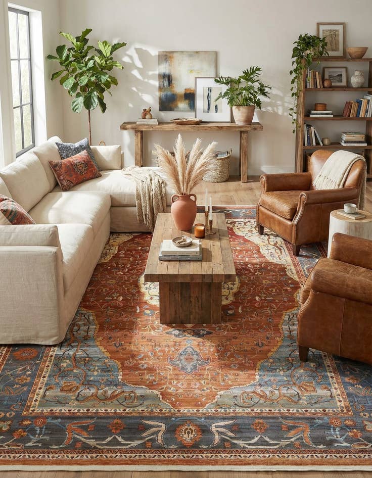 Detail image of  10' x 13' Santiago Rug