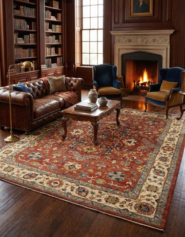 9' 1 x 11' 6 Sara Wool Rug