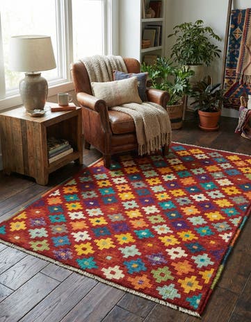 2' 8 x 4' Hand Knotted Balouch Rug