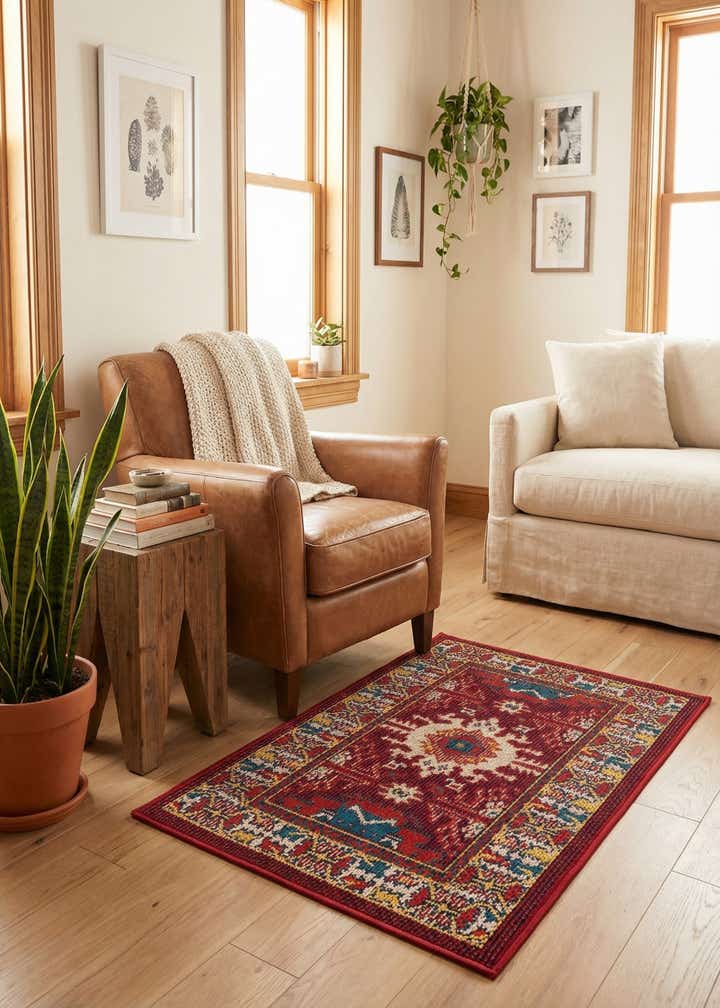 2' x 3' Easy-Clean Baja Indoor / Outdoor Rug