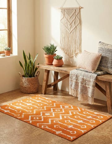 2' x 3' Kasbah Trellis Rug