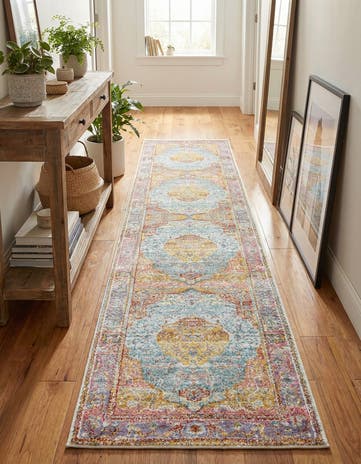 2' 7 x 12' Santiago Runner Rug