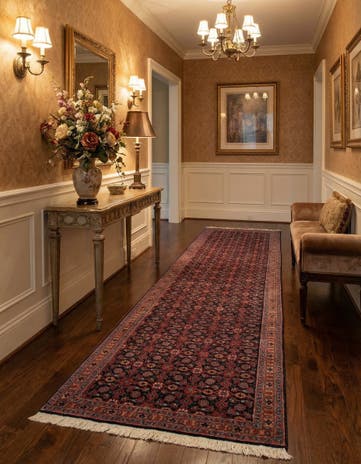 2' 6 x 9' 5 Tabriz Mahi Runner Rug