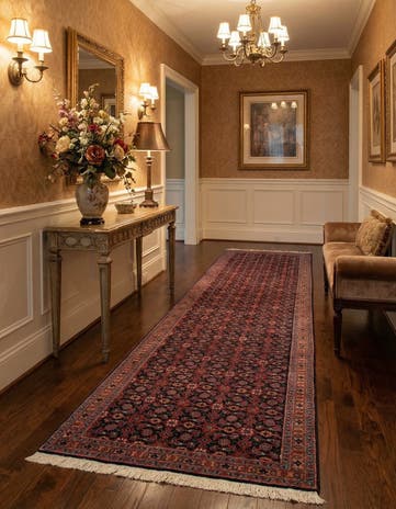 2' 6 x 9' 5 Tabriz Mahi Runner Rug