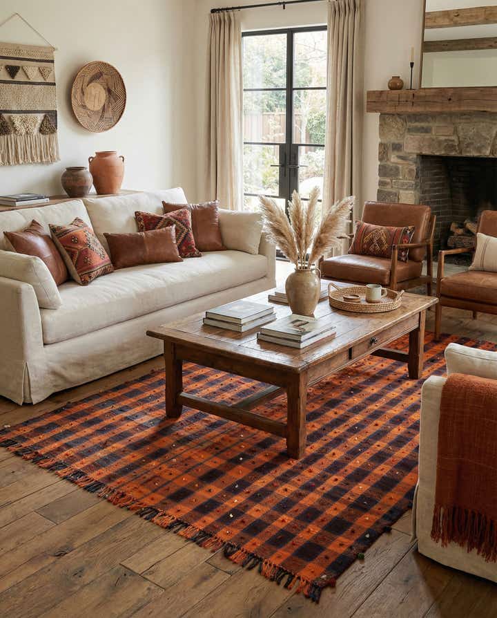 5' 3 x 7' 7 Jajim Rug