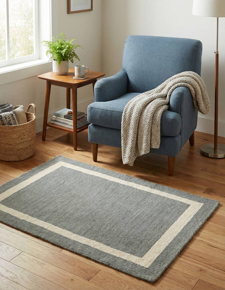 Detail image of 2' x 2' 11 Jill Zarin Natural Wool Rug