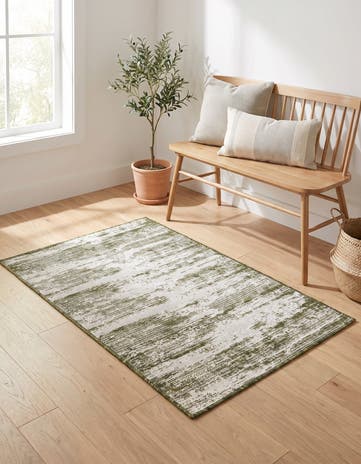 3' x 5' 3 Easy-Clean Modern Indoor / Outdoor Rug
