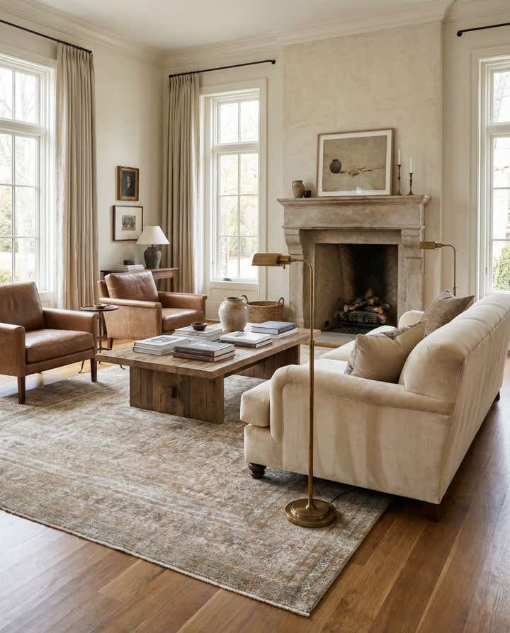 9' 4 x 12' 10 Hand Knotted Ultra Vintage Persian Wool Rug