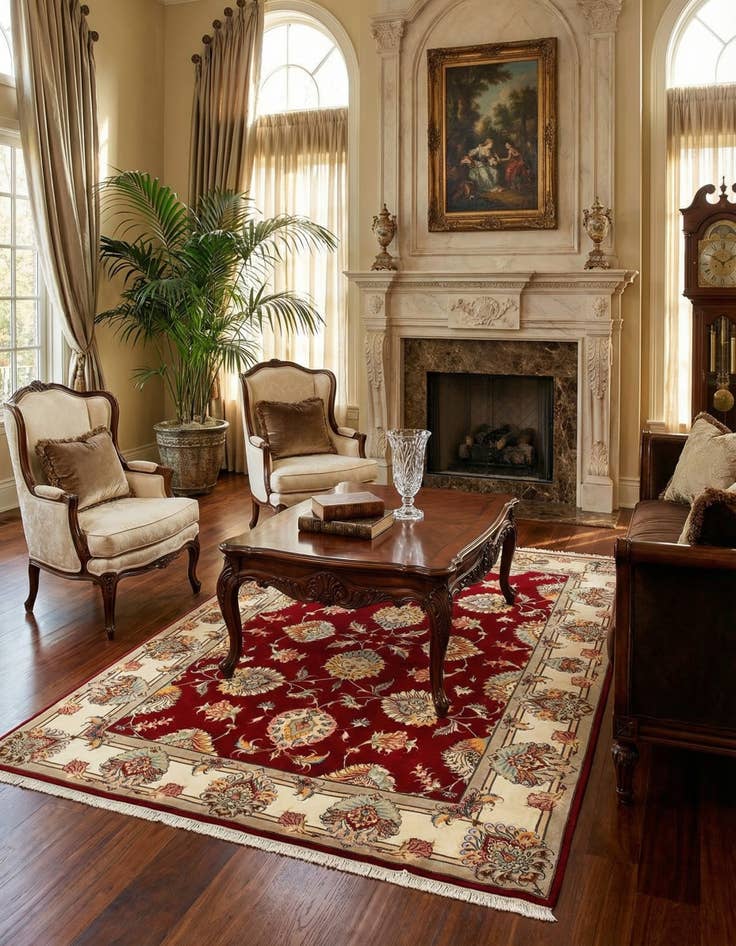 Detail image of 5' 2 x 6' 8 Tabriz Rug