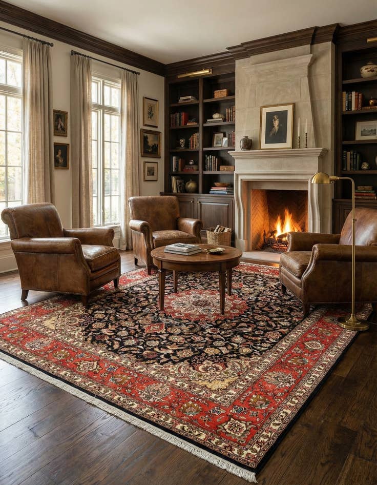 Detail image of  6' 11 x 8' 4 Tabriz Rug