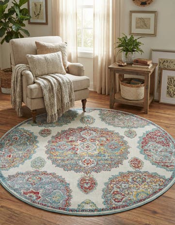 5' 5 x 5' 5 Paragon Round Rug