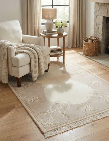 2' 7 x 4' 10 Hand Knotted Darya Rug
