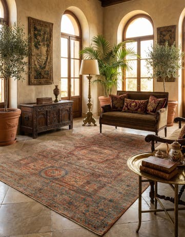 5' 11 x 9' 3 Amina Wool Rug