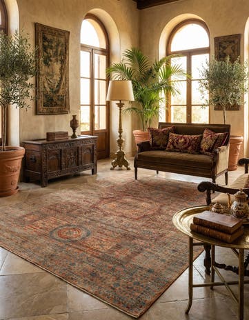 5' 11 x 9' 3 Amina Wool Rug