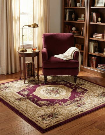 4' x 4' Chateau Square Rug