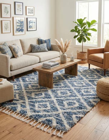 9' x 12' 2 Athena Shag Rug