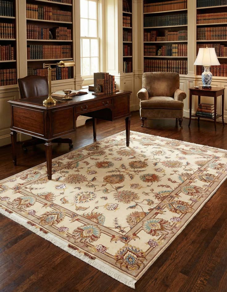 Detail image of  5' x 6' 10 Tabriz Rug