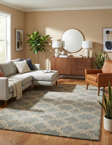 5' x 8' Luna Wool Rug