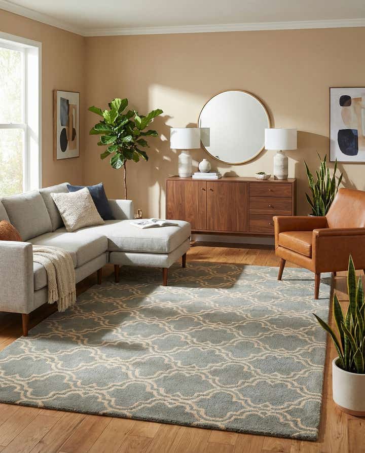 5' x 8' Luna Wool Rug