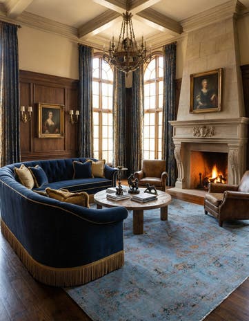 9' 6 x 13' 9 Vintage Royal Wool Rug