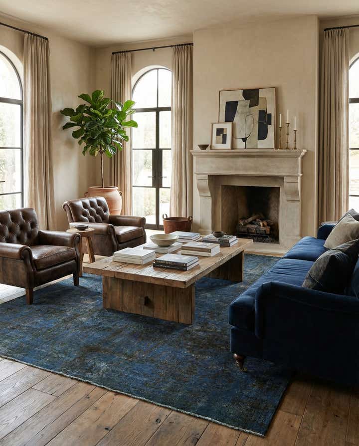 8' 10 x 12' 1 Hand Knotted Ultra Vintage Persian Wool Rug