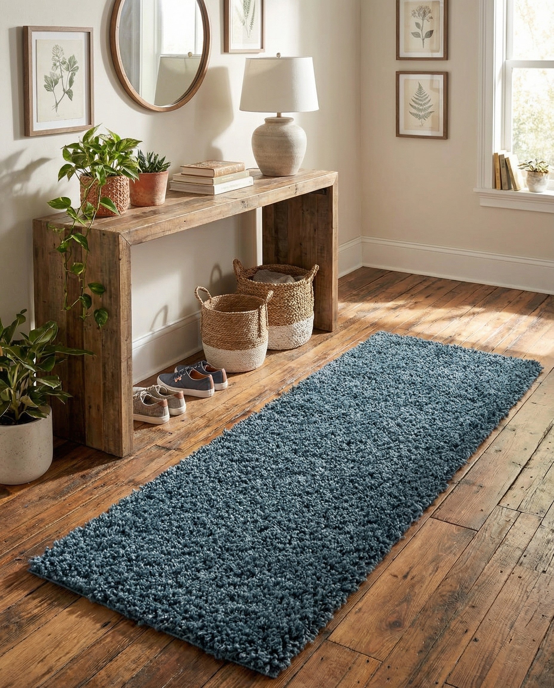  2' x 8' Zermatt Shag Runner Rug
