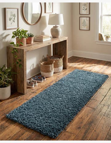 2' x 8' Zermatt Shag Runner Rug