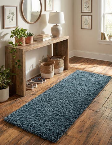 2' x 8' Zermatt Shag Runner Rug