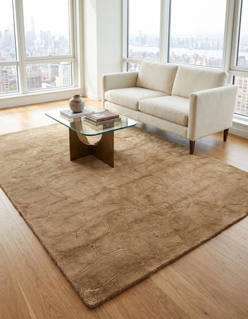 4' 9 x 6' 8 Hand Knotted Odegard Rug