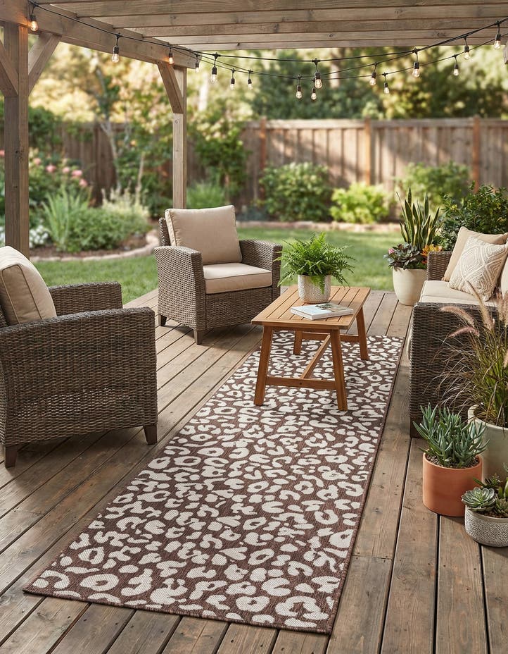 2' 7 x 10' Easy-Clean Safari Indoor / Outdoor...