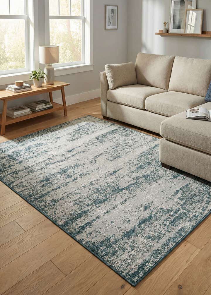 5' x 7' Easy-Clean Modern Indoor / Outdoor Rug