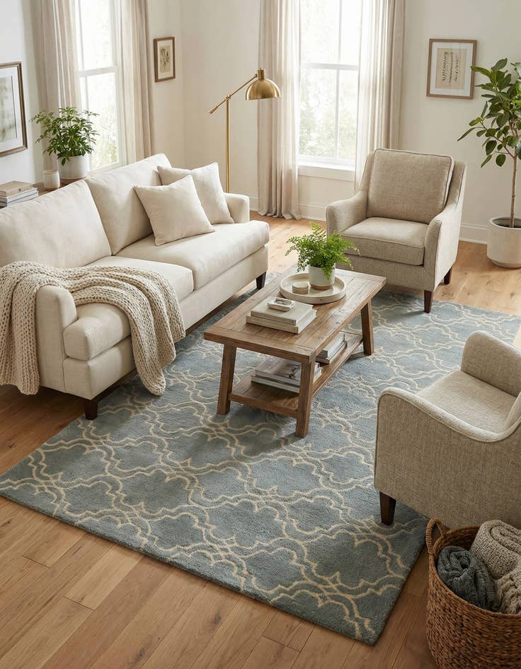 Detail image of 5' x 8' Luna Rug