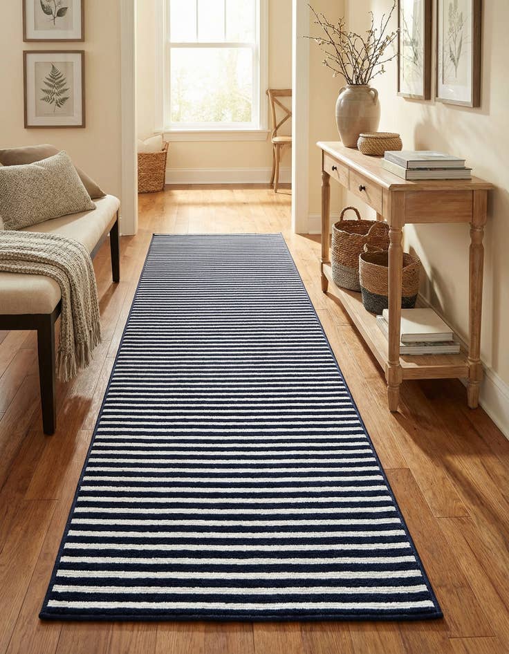 Detail image of 2' 7 x 12'  Washable Sabrina Soto Indoor / Outdoor Runner Rug