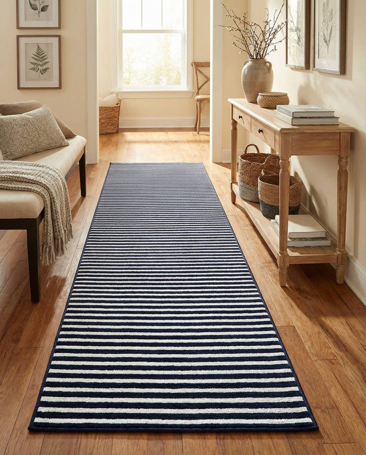 Detail image of 2' 7 x 12' Easy-Clean Sabrina Soto Indoor / Outdoor Runner Rug