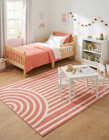 5' 3 x 8' Whimsy Kids Rug