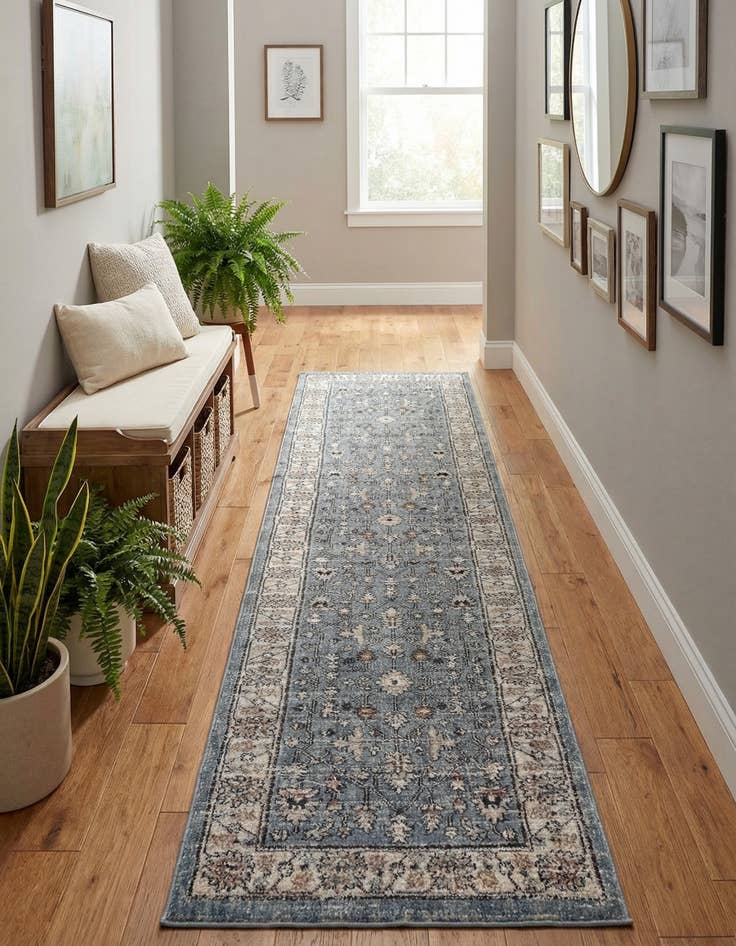 Detail image of 2' 7 x 12' Eco Traditional Runner Rug