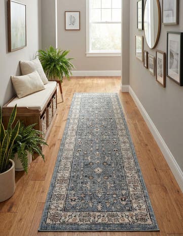 2' 7 x 12' Eco Traditional Runner Rug