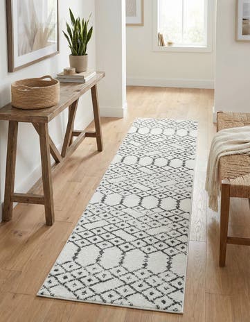 2' x 8' Paxon Trellis Runner Rug