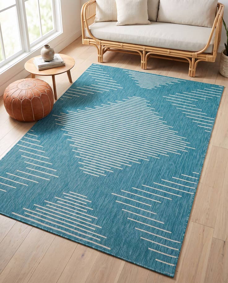 Detailansicht von 160cm x 245cm Leicht zu reinigen Modern Innen- / Aussenbereich Teppich