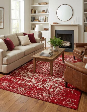 Red Arlington Rug